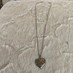 Love stainless steel necklace